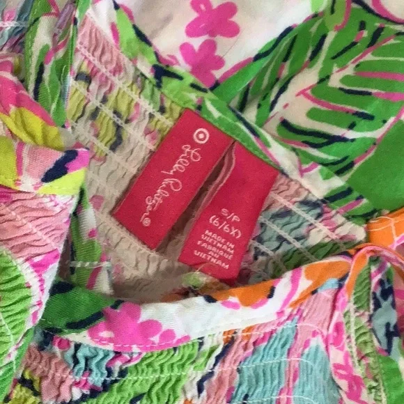 Lilly Pulitzer Colorful Tropical Print Dress - Picture 2 of 2